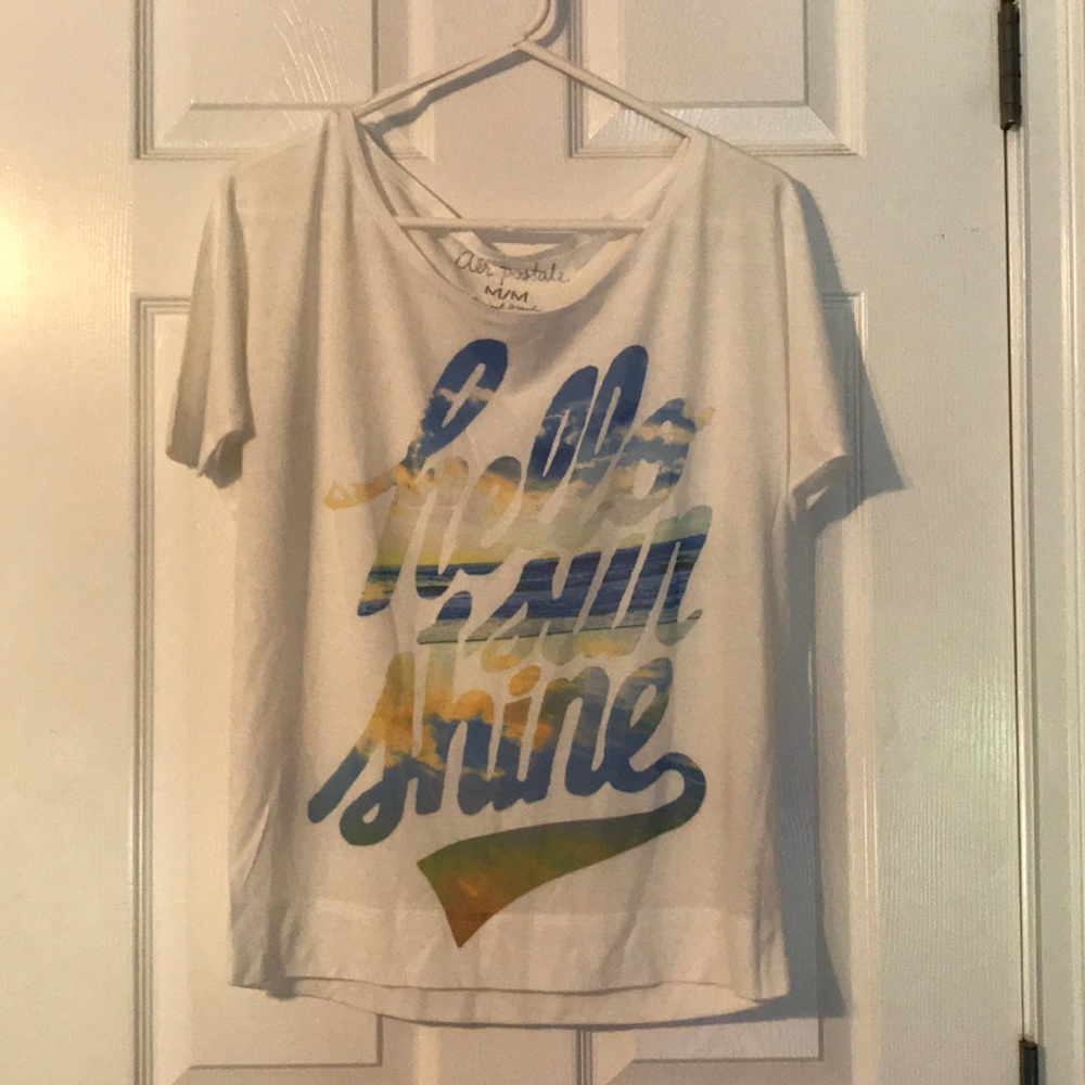 Off the shoulder Aéro tee